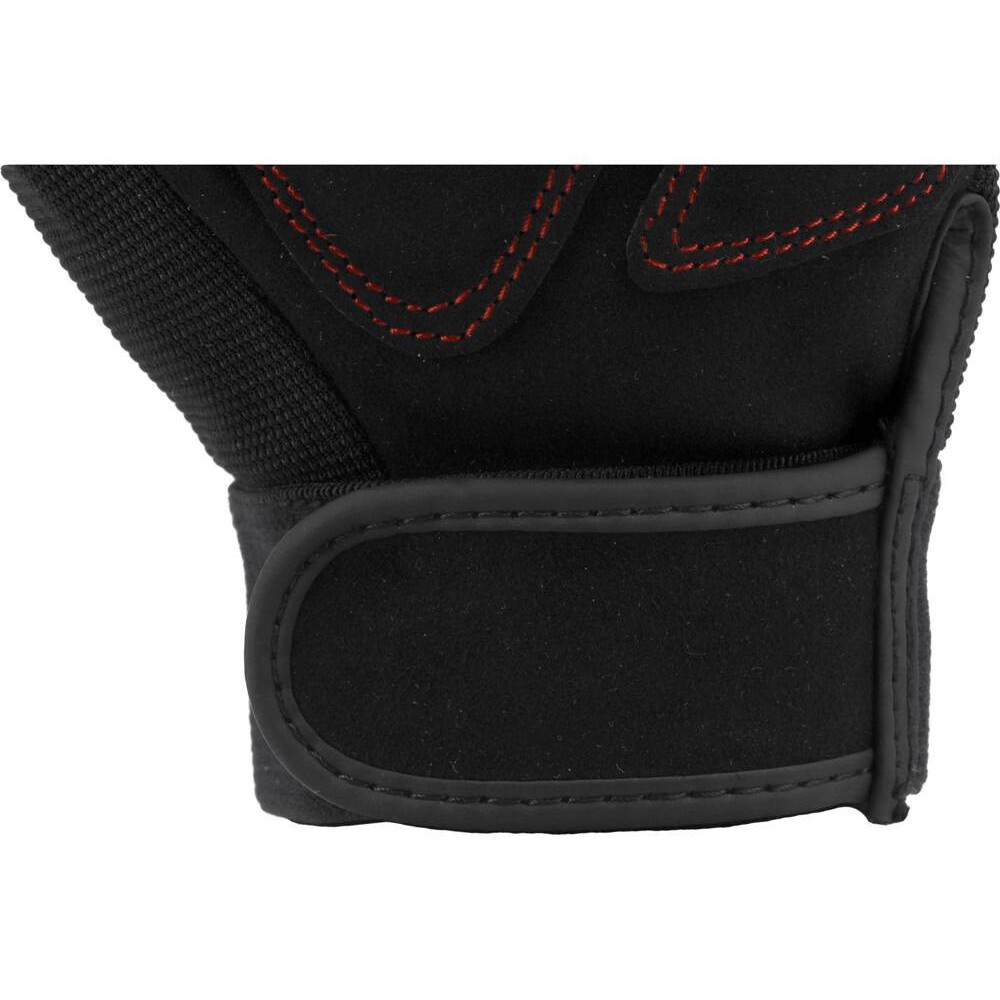 Рукавиці захисні безпалі з м'якими подушками YATO: штучна шкіра, поліуретан, спандекс, розм. 11 [12]