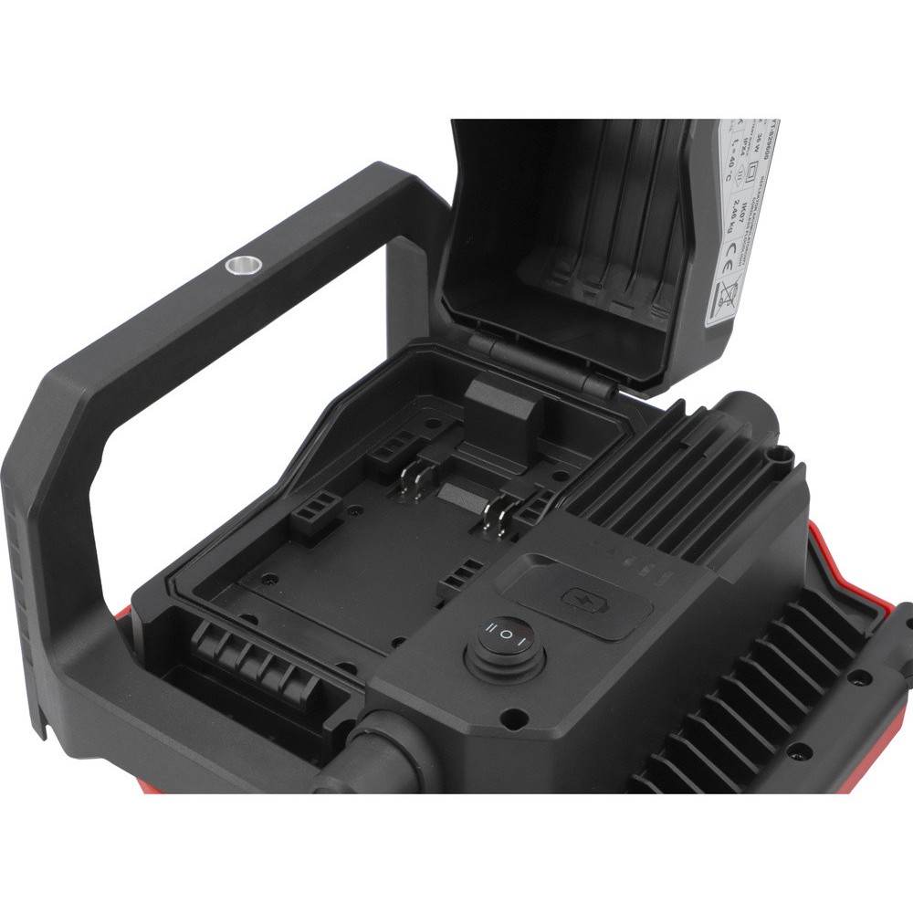 Прожектор переносний COB-діодний YATO від акумул. Li-Ion 18В і ел-мережі, 6000/1800 Lm ак. 3200/1000 Прожектор переносний COB-діодний YATO від акумул. Li-Ion 18В і ел-мережі, 6000/1800 Lm ак. 3200/1000