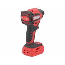 Безщітковий ударний шуруповерт YATO 18В Li-Ion; КМ= 230 Nm, до 6-гран. тримачів- 1/4" БЕЗ АКУМУЛЯТОР