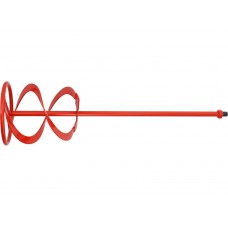 Міксер для будівельних сумішей спіральний оцинкований YATO: Ø=160x 600 мм, кріплення гвинт. М14 [12]