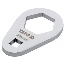 Ключі накидні для монтажу оливних фільтрів YATO 6-гранні, до квадрата 3/8", М 24-36 мм, 7 шт. [12]