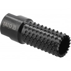 Фреза циліндрична по дереву YATO Ø= 20 мм, до КШМ з різьбов захватом М14, матеріал- вуглецева сталь