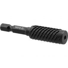 Фреза циліндрична по металу YATO Ø= 11 мм, l= 58 мм, 6-гран. шпиндель Ø= 1/4" матер- вуглецева сталь