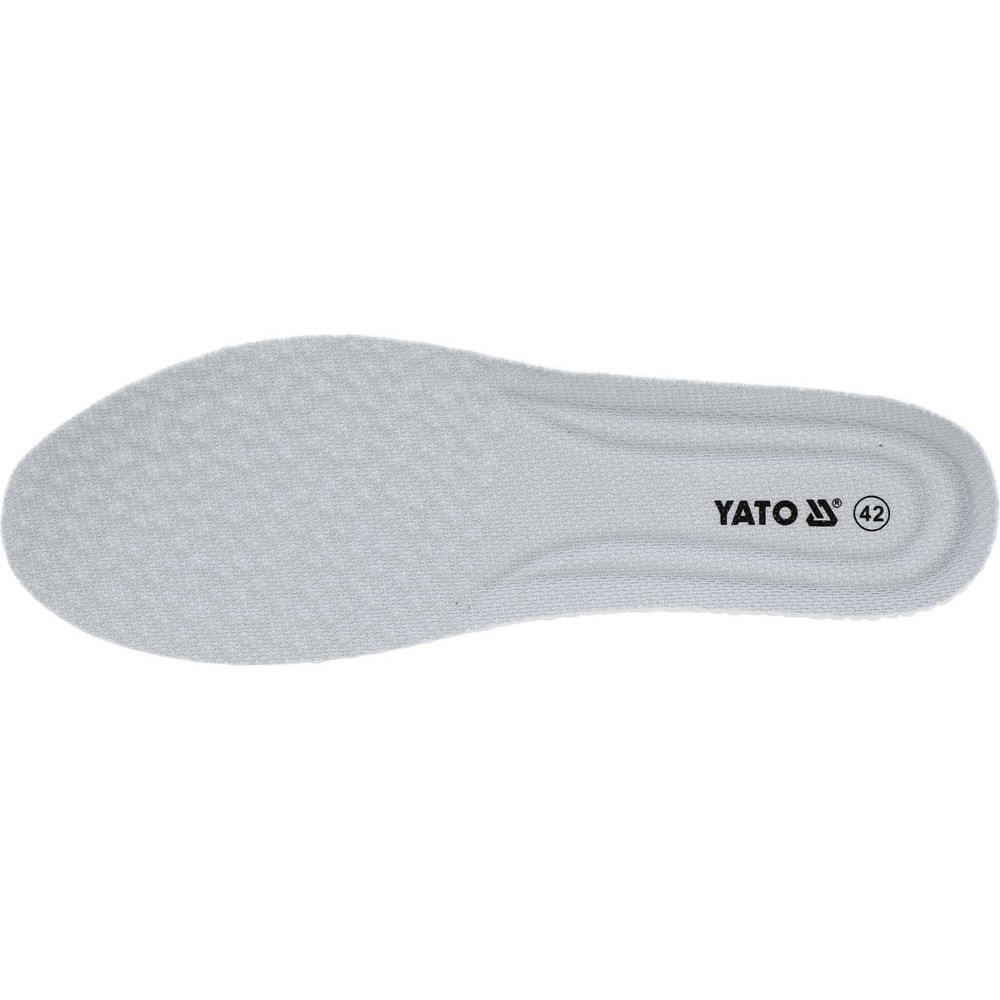 Кросівки робочі YATO "PRIME SBP", розм. 41 поверхня зі шкіри з сіткою і поліуретановою підошвою [10]