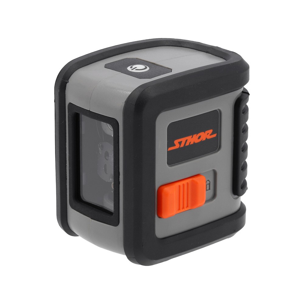 Рівень лазерний самовирі з хрестовим зеленим випромін STHOR 18003 Рівень лазерний самовирі з хрестовим зеленим випромін STHOR 18003