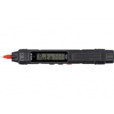 Мультиметр для вимірювання електр. параметрів YATO з LCD-диспл, напруга- 0,8- 600 V AC/DC, каб 93 см