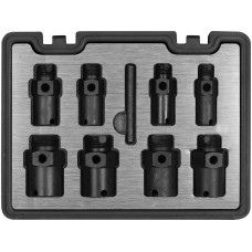 Набір для ремонту зовніш. і внутр. різьб YATO гвинтах М14/16/18/20/24/30х 1,5 мм; М27х 2,2мм, 9 шт