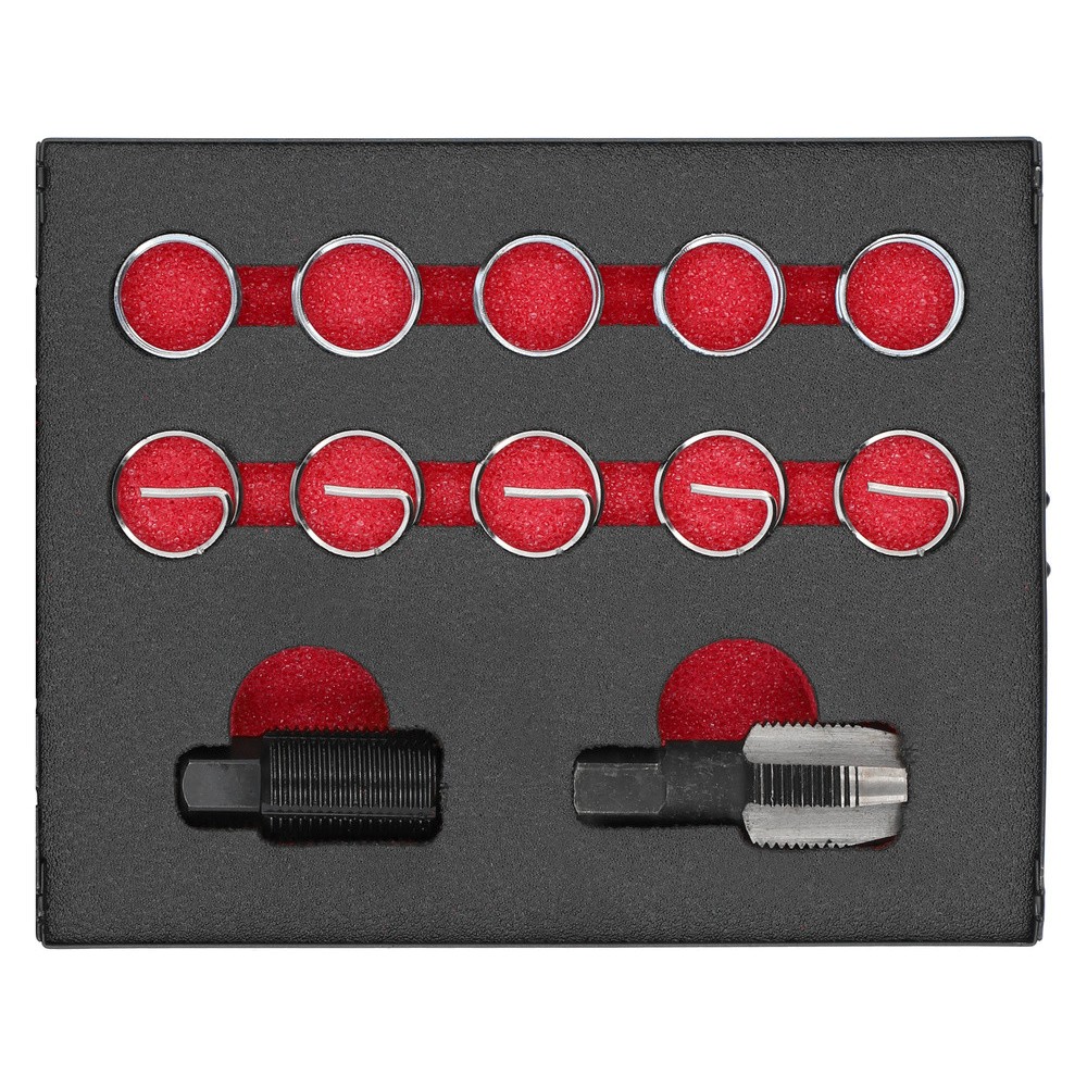 Мітчики і вставки для ремонту різьби лямбда-зонду YATO YT-17562 Мітчики і вставки для ремонту різьби лямбда-зонду YATO YT-17562