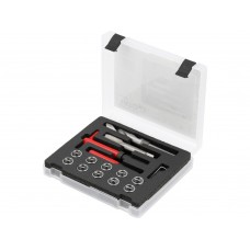 Інструменти і вставки для ремонту різьби YATO М16 х 2.0 мм, компл. 15 шт. [10]