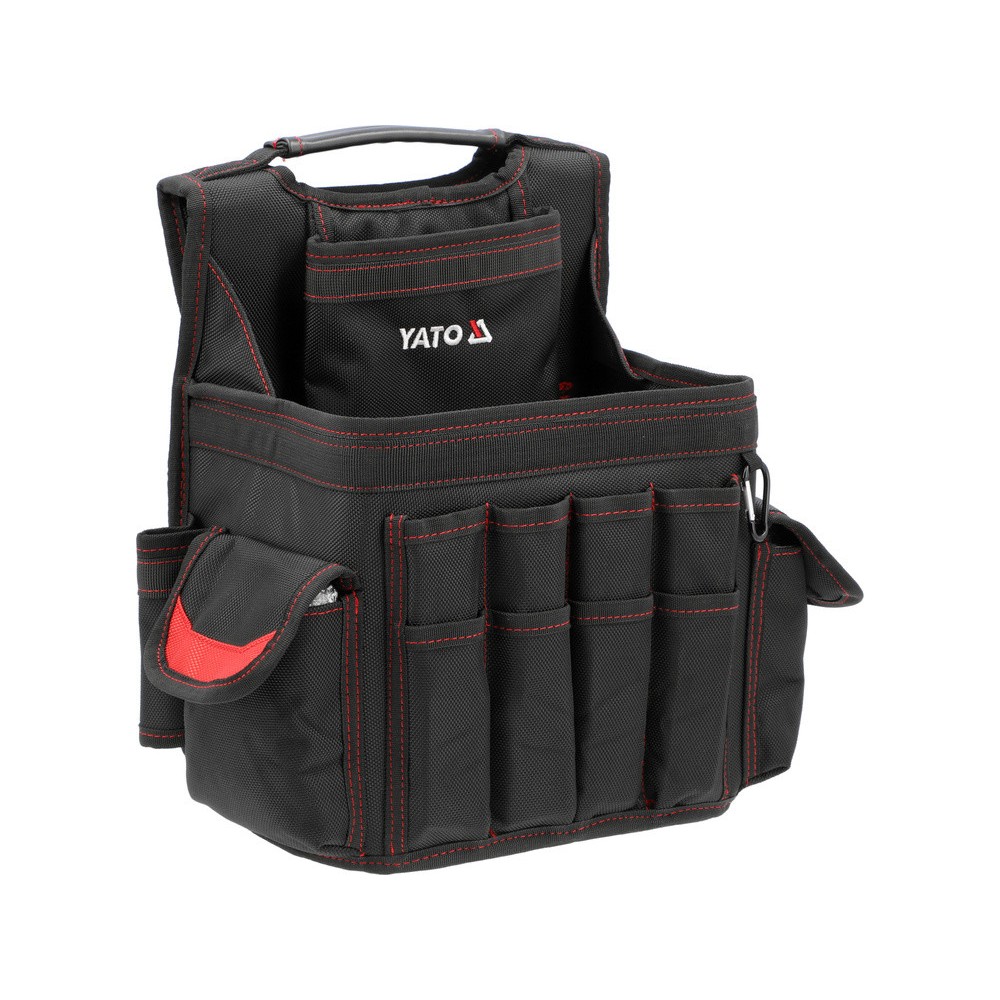Сумка для інструменту YATO з плечовим пасом, 243x178x300 мм,матеріал OXFORD 600D,поліестер,нейлон Сумка для інструменту YATO з плечовим пасом, 243x178x300 мм,матеріал OXFORD 600D,поліестер,нейлон