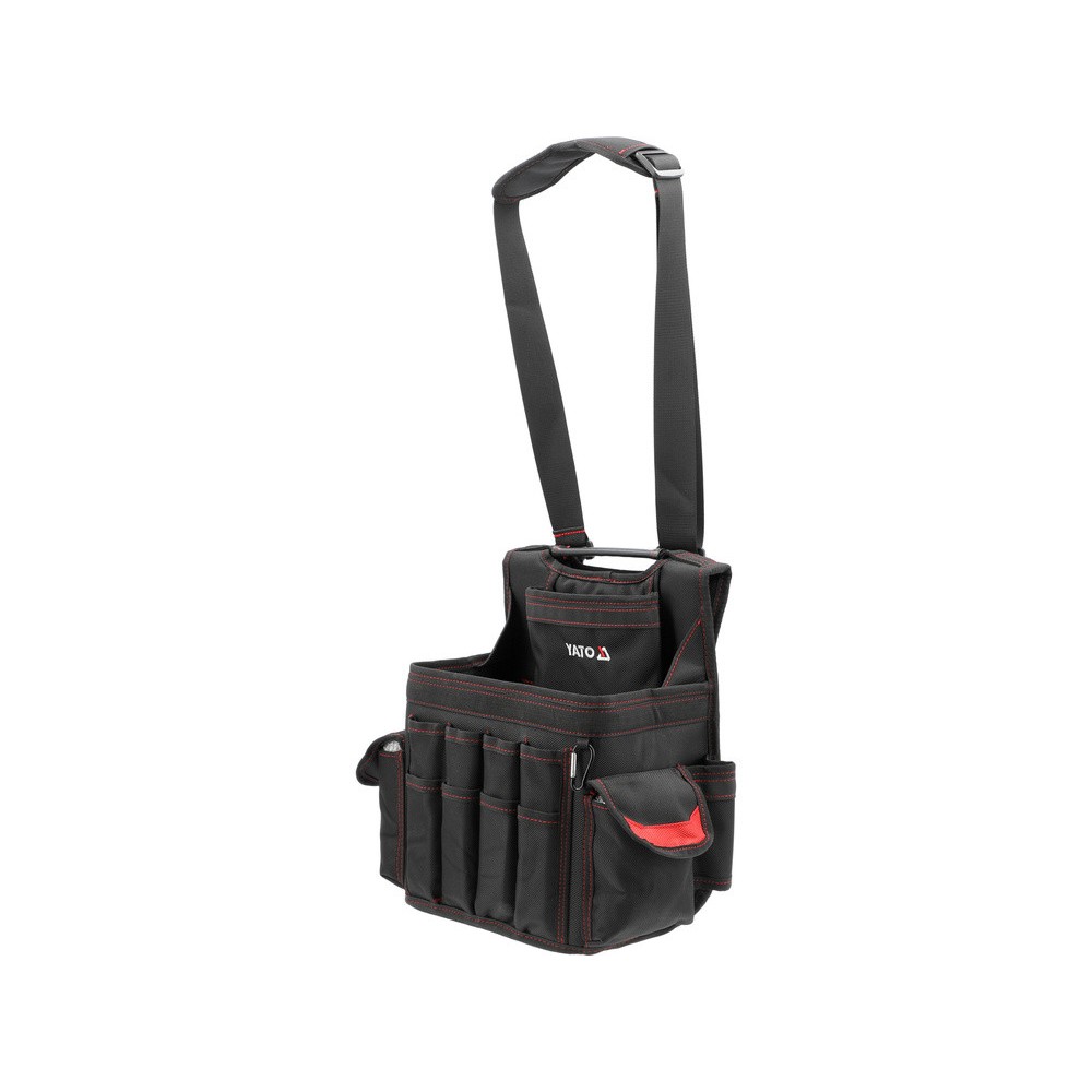 Сумка для інструменту YATO з плечовим пасом, 243x178x300 мм,матеріал OXFORD 600D,поліестер,нейлон Сумка для інструменту YATO з плечовим пасом, 243x178x300 мм,матеріал OXFORD 600D,поліестер,нейлон