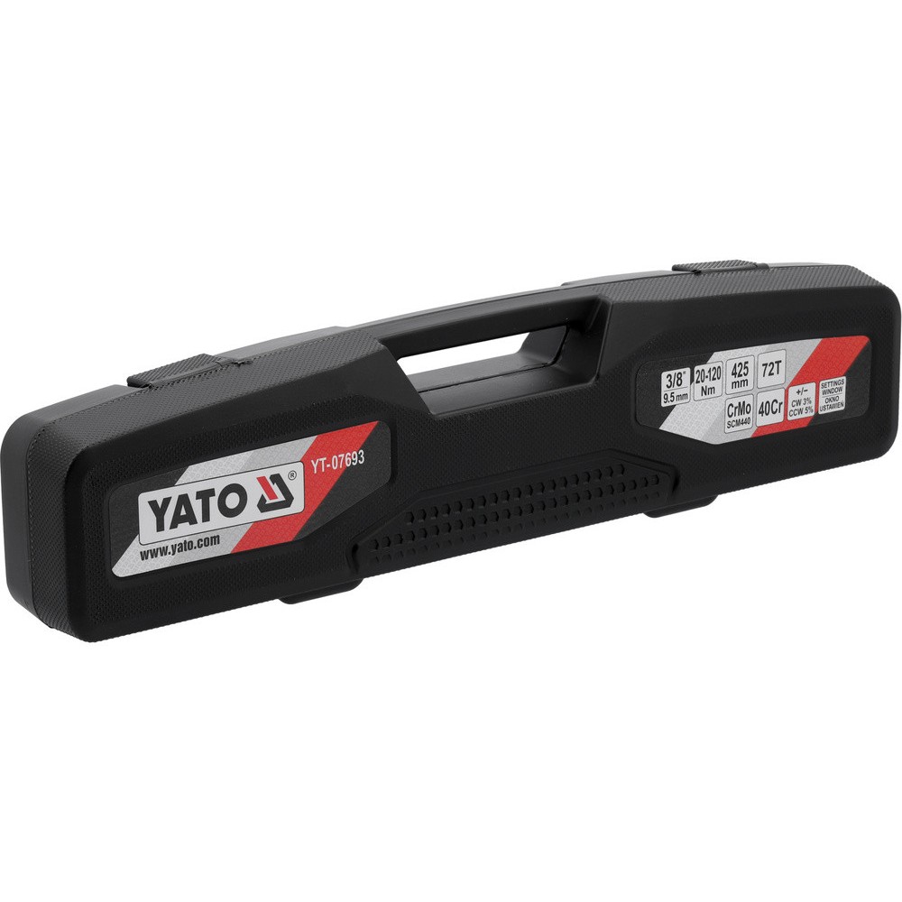 Ключ динамометричний з налаштувальним вічком YATO YT-07693