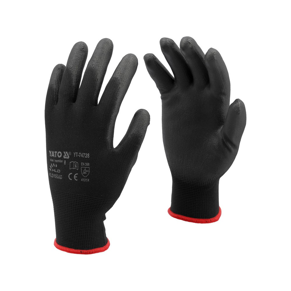Рукавиці робочі нейлонові YATO YT-7473 Рукавиці робочі нейлонові YATO YT-7473