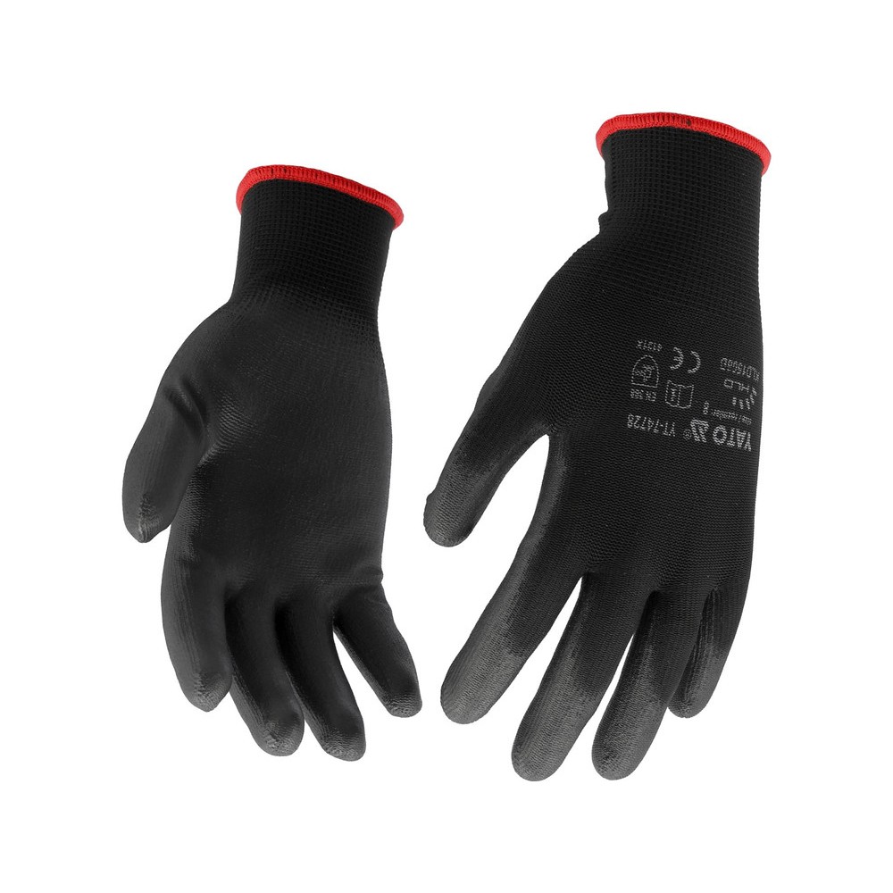 Рукавиці робочі нейлонові YATO YT-7473 Рукавиці робочі нейлонові YATO YT-7473