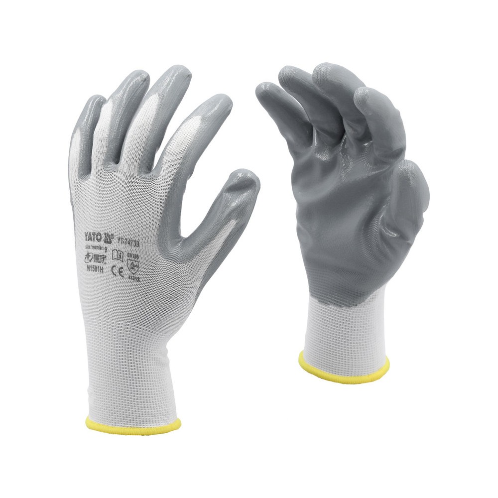 Рукавиці робочі оливостійкі YATO YT-7474 Рукавиці робочі оливостійкі YATO YT-7474
