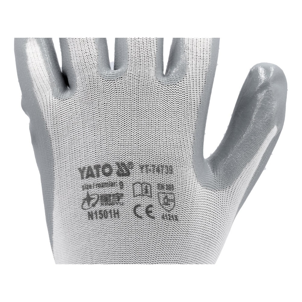 Рукавиці робочі оливостійкі YATO YT-7474 Рукавиці робочі оливостійкі YATO YT-7474