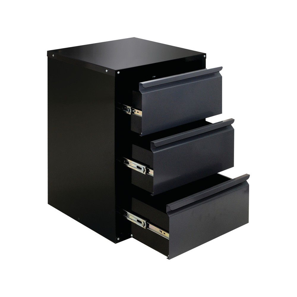 Шафа для майстерні з 3 шуфлядами VOREL 775x 525x 485 мм, з лакованої бляхи [1]