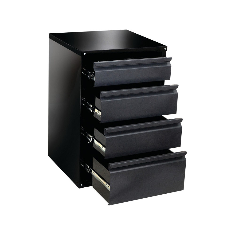 Шафа для майстерні з 4 шуфлядами VOREL 775x 525x 485 мм, з лакованої бляхи [1]