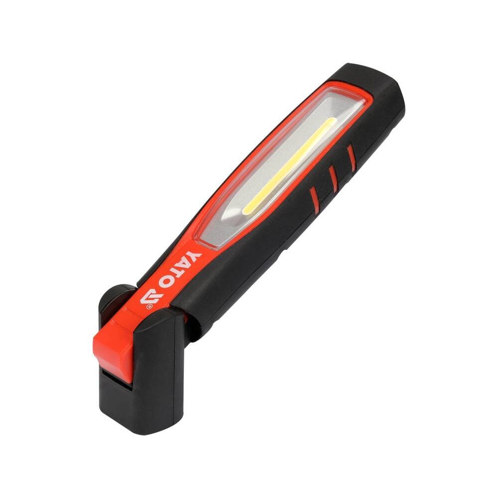 Лампа світлодіодна для майстерні YATO; 3.7 В акумулят. Li-Ion, 4 режими, 2 гачки, заряд.USB пристрій