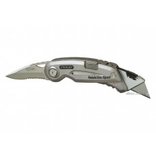 Ніж складний STANLEY з двома лезами "QuickSlide Sport Utility Knife" 120 мм