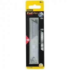 Леза змінні з відломними сегментами STANLEY "FatMax" : M= 18 мм. 10 (Шт/Уп.)