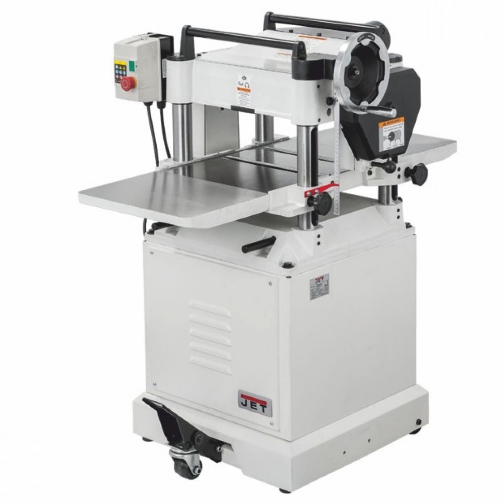Рейсмусовий верстат JET JWP-15KHH :400В 2,8(2,2)кВт Helical Ø=76. ножі 75шт 15х15х2,5мм гот. 38х20см