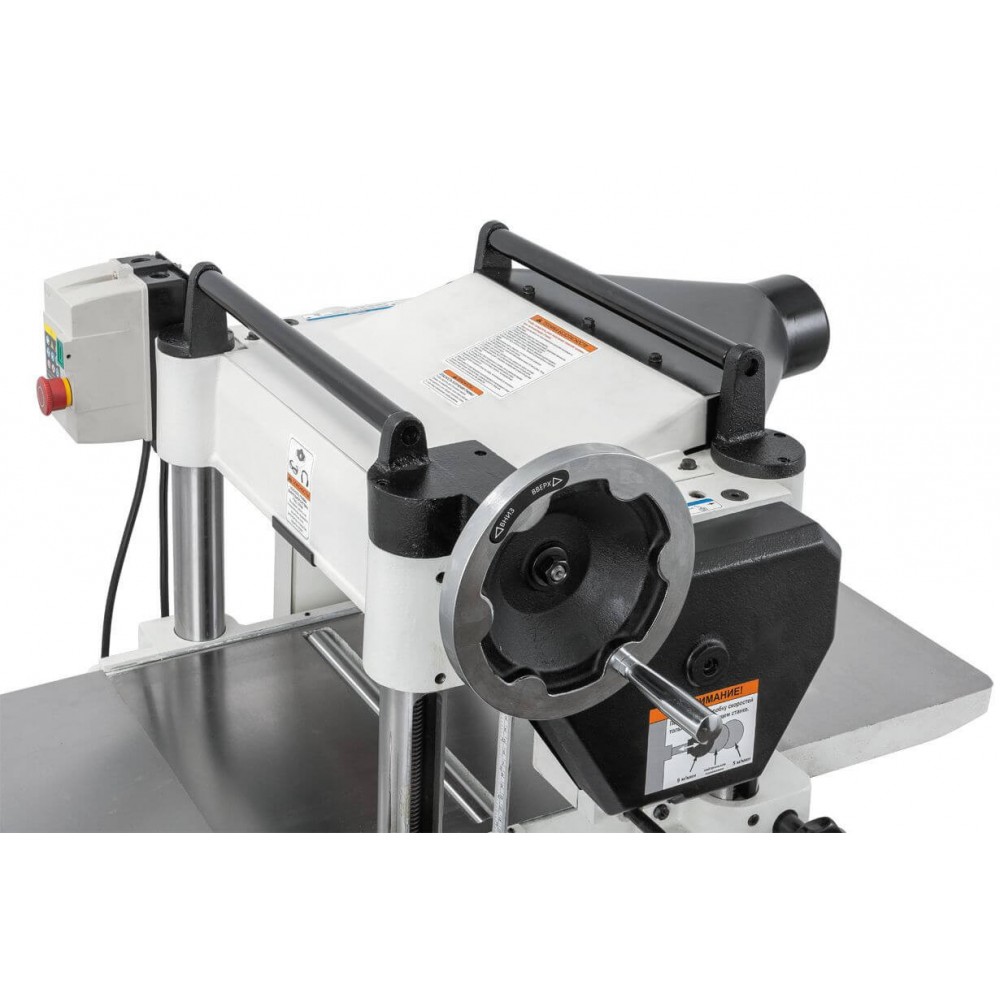 Рейсмусовий верстат JET JWP-15KHH :230В 2,8(2,2)кВт Helical Ø=76. ножі 75шт 15х15х2,5мм гот. 38х20см