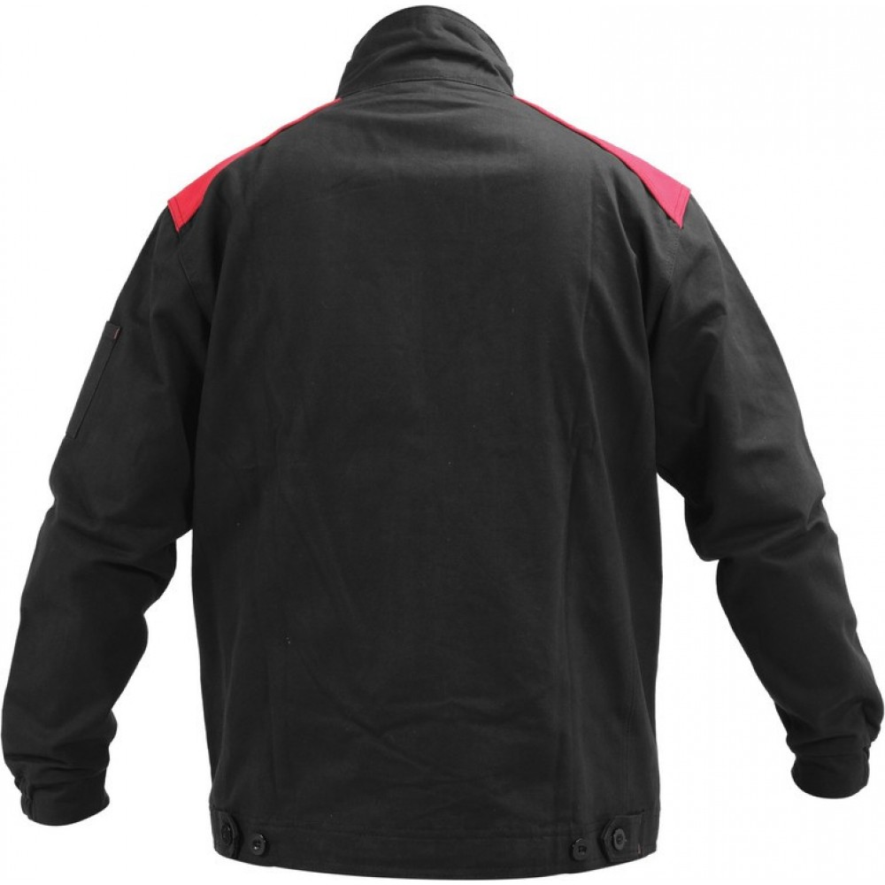 Куртка робоча COMFY YATO розмір S, чорно-червона, 7 кишень, 100% бавовна Куртка робоча COMFY YATO розмір S, чорно-червона, 7 кишень, 100% бавовна