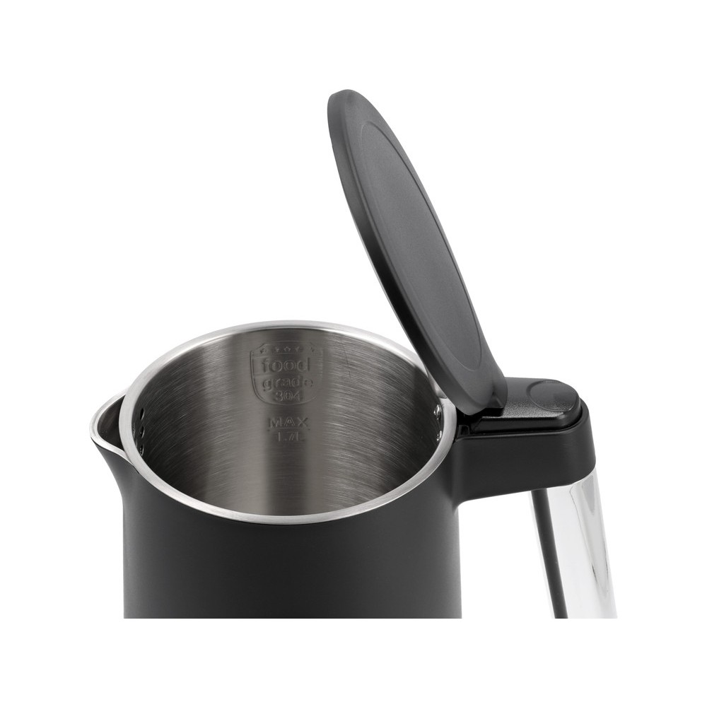 Електрочайник з регулятором температури, чорний LUND 68228 Електрочайник з регулятором температури, чорний LUND 68228