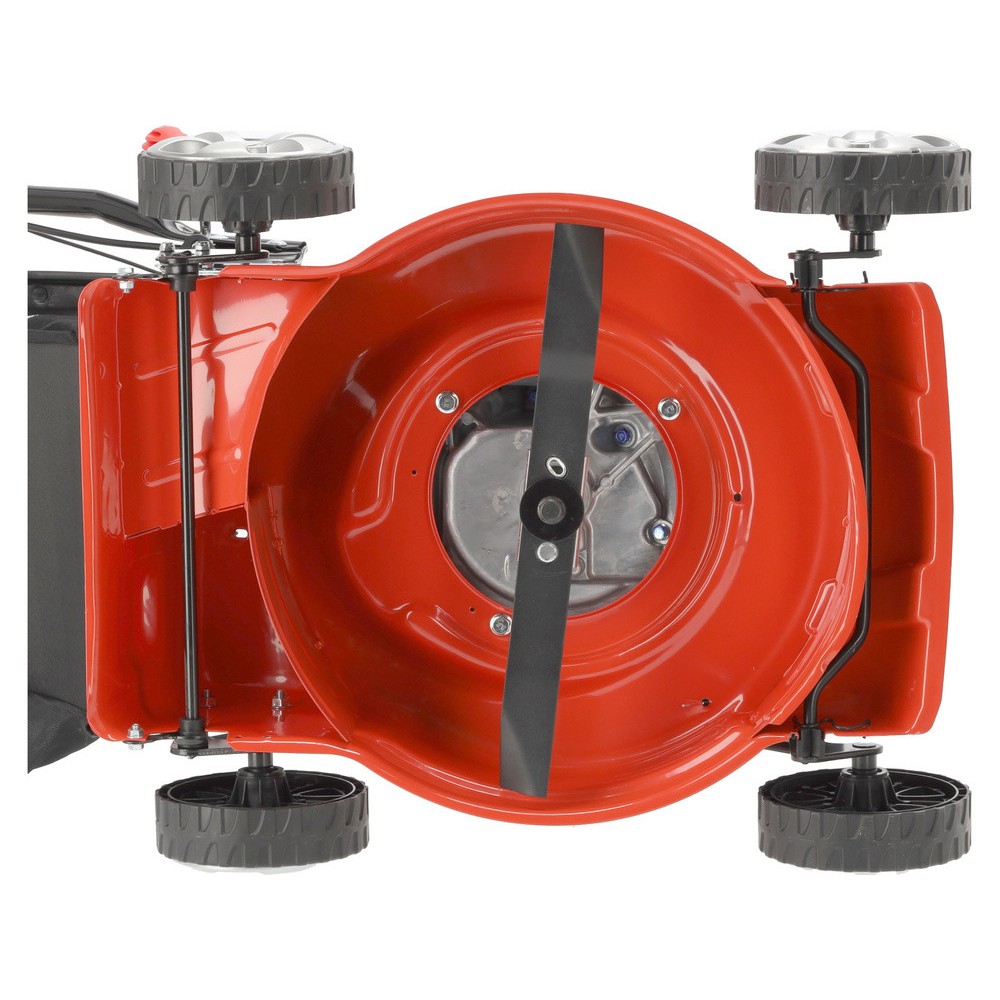 Газонокосарка бензинова YATO 2,1кВт, ширина різання: Ø= 41см, травозбірник- 40л Газонокосарка бензинова YATO 2,1кВт, ширина різання: Ø= 41см, травозбірник- 40л