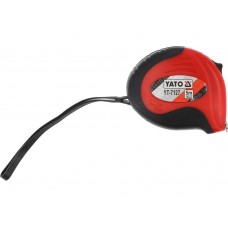 Рулетка YATO : L= 5 м x 19 мм, з магнітним наконечником і нейл. покриттям [12/120]