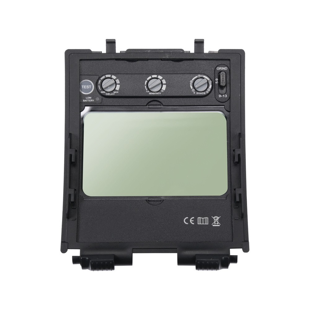 Щиток електрозварювальника YATO серія GRF з автозатемнювальнимним фільтром 133х 114 мм [6/36]