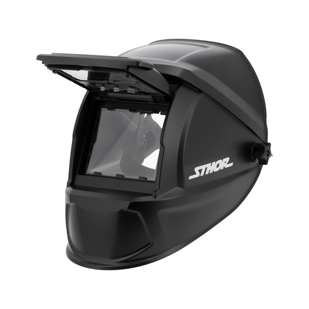 Маска електро-зварювальника з автозатемнен STHOR TRUE COLOR
