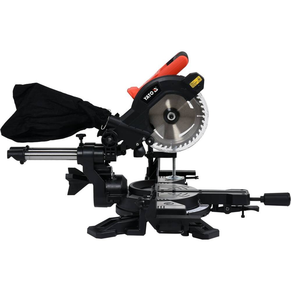 Пила торцьовальна акумуляторна YATO: Li-Ion 18В,диск Ø=185/30мм,різ 0°/45°-51/35мм (БЕЗ АКУМУЛЯТОРА) Пила торцьовальна акумуляторна YATO: Li-Ion 18В,диск Ø=185/30мм,різ 0°/45°-51/35мм (БЕЗ АКУМУЛЯТОРА)