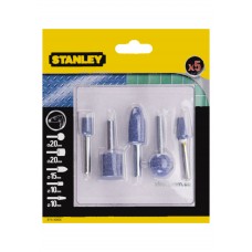 Набір абразивних насадок для шліфмашини STANLEY 5 шт