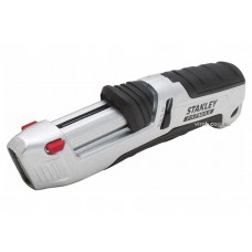 Ніж STANLEY "FatMax" з висувним трапецевидним лезом + 4 запасні леза