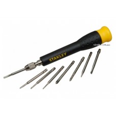 Викрутка-тримач з прецизійними насадками STANLEY 9 шт
