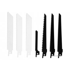 Набір полотен по дереву і металу до шаблевої пили STHOR Bi-metal (3 шт) HCS (4 шт)