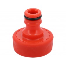 Адаптер зовнішній YATO: Ø= 3/4" (25мм) з  ABS пластика [12/120]