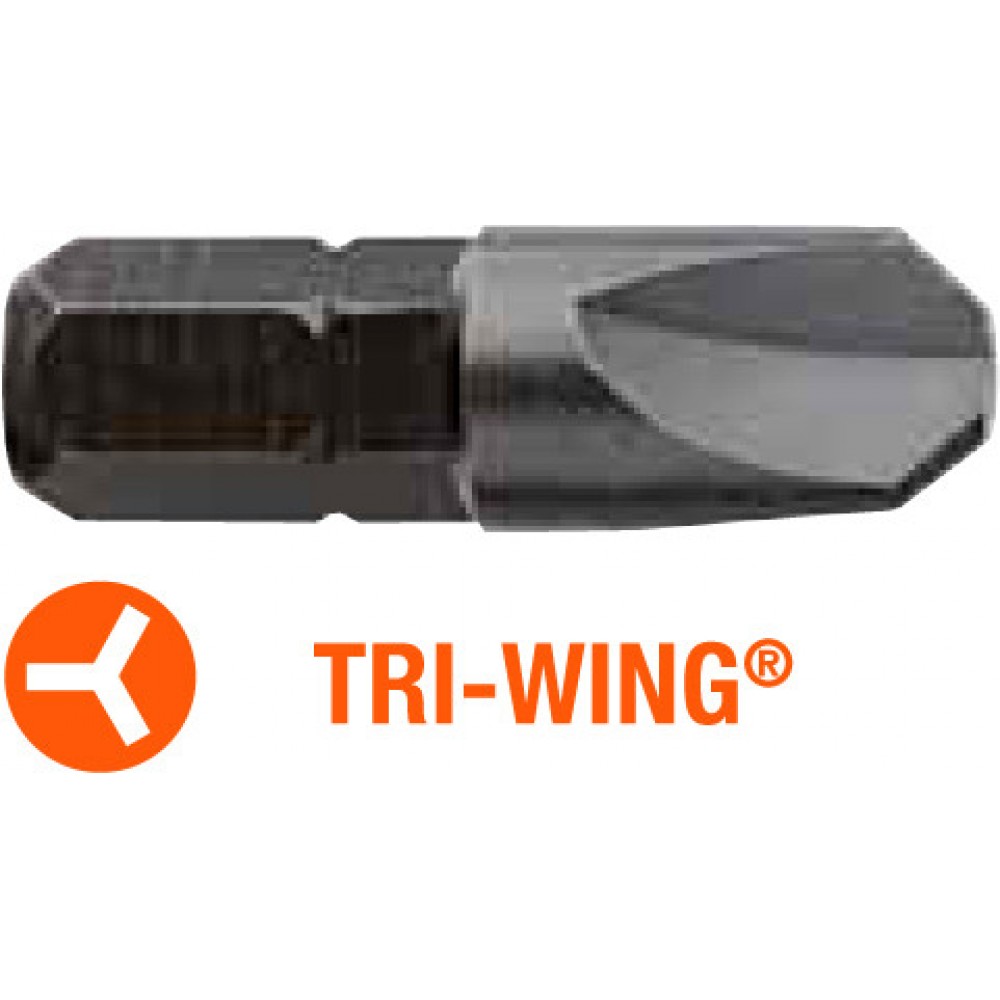 Насадка викруткова INDUSTRY USH TRI-WING TW5 x 25 мм 5 шт
