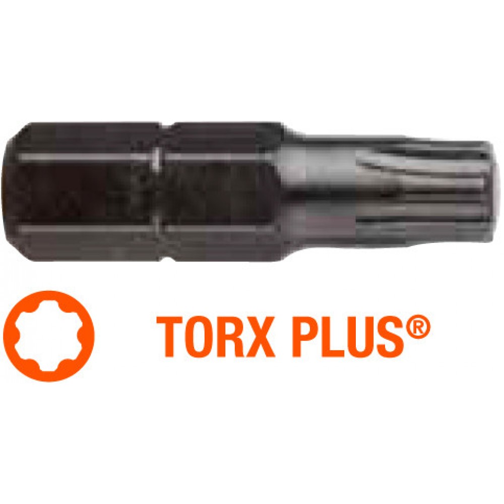 Насадка викруткова INDUSTRY USH Torx PLUS T20+ x 25 мм 5 шт