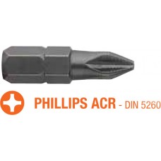 Насадка викруткова INDUSTRY USH PHILIPS ACR PH2 x 25 мм 5 шт