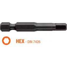 Насадка викруткова INDUSTRY USH HEX 3 x 50 мм 5 шт