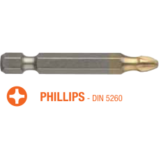 Насадка викруткова USH PHILIPS PH2 x 50 мм Torsion 10 шт