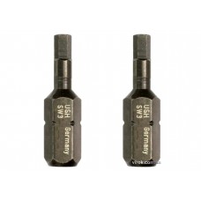Насадка викруткова USH 1/4" HEX 4 х 25 мм 2 шт