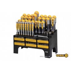 Набір викруток і викруткових насадок VOREL Cr-V 100 шт