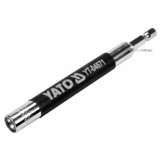 Магнітний тримач для викруткових насадок YATO HEX - 1/4" 120 мм