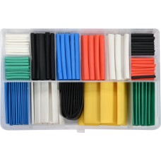 Кембрики термоусадні до 125°C YATO різних розмірів 171 шт.