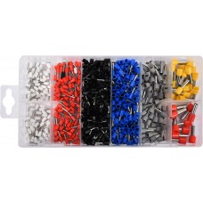 Набір електричних роз'ємів YATO 8 різних розмірів 685 шт. в футлярі