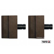 Леза для гідравлічних ножиць YT-22872 YATO 20 мм 2 шт